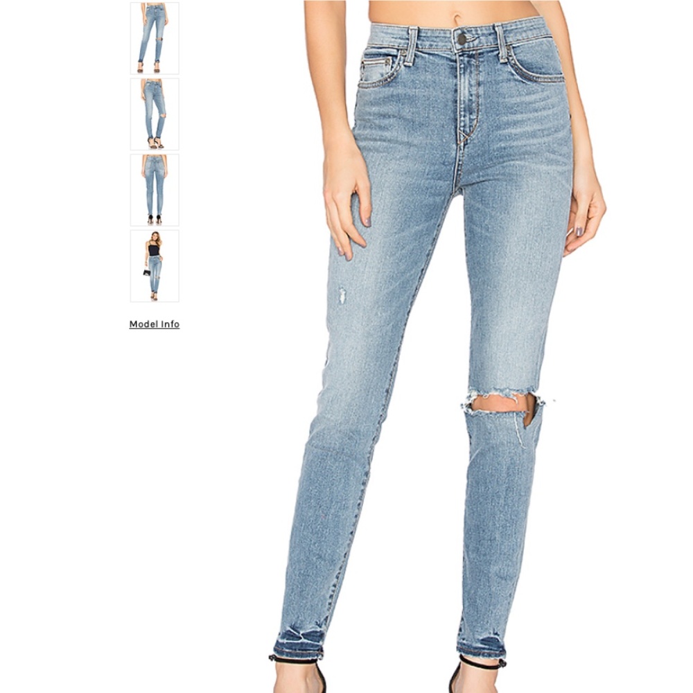 Lovers + Friends Mason High-Rise Skinny Jean